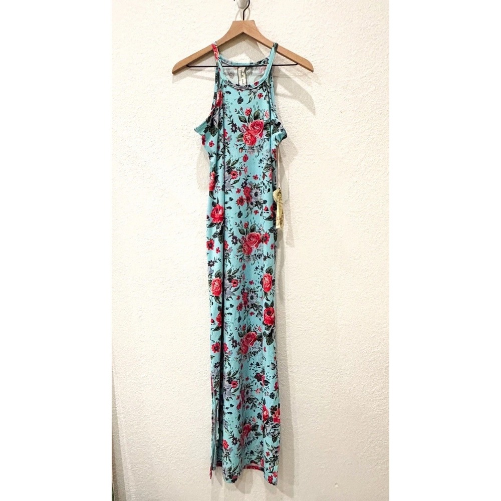 Aratta Silent Journey Floral Maxi Dress M NWT Boho Cottagecore Coastal Cowgirl